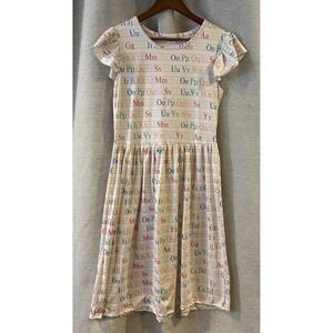 Alphabet Dress Adult Teach ABC Size Medium Size Medium Colorful